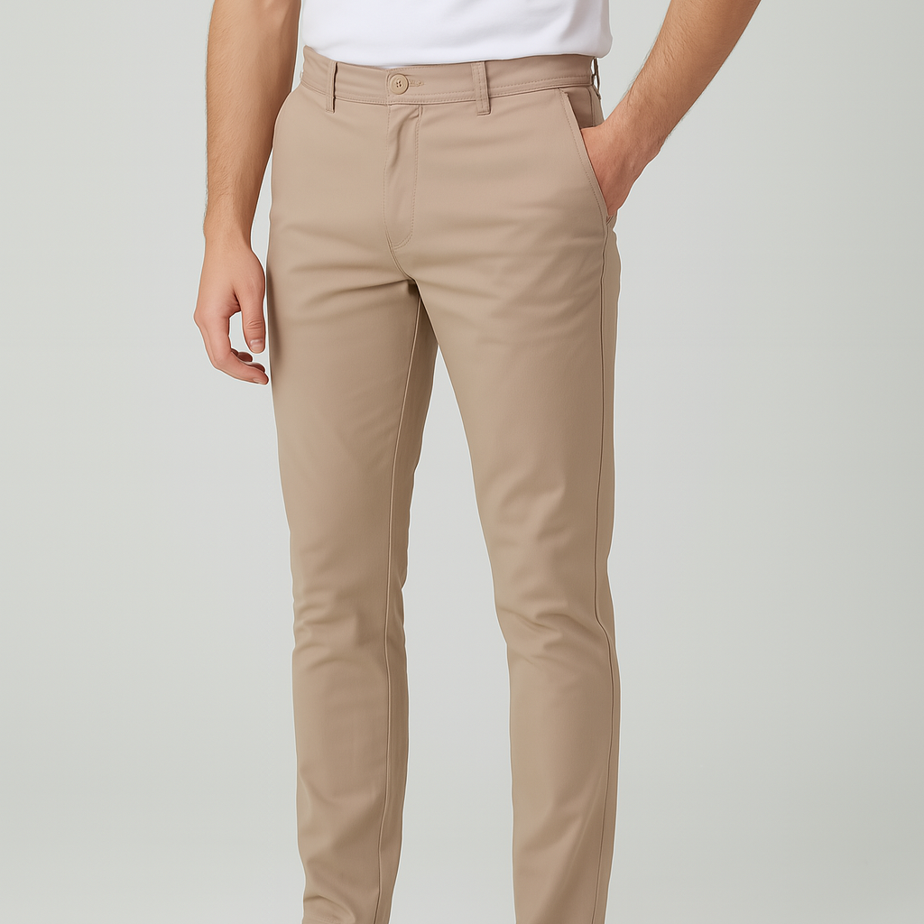 Herre chinos med stretch – moderne komfort & tidløs stil