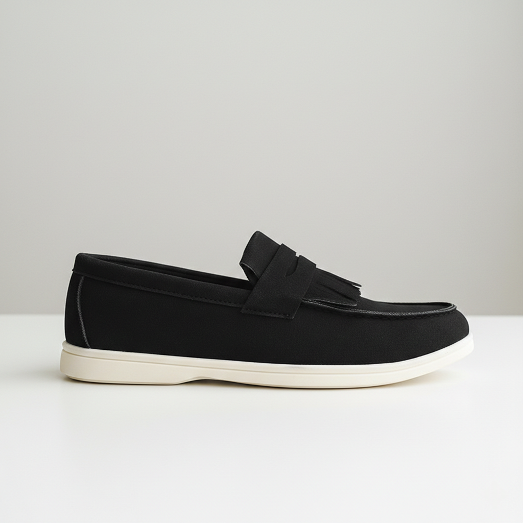 Mocasines Híbridos "Riviera" con Flecos y Suela Sneaker