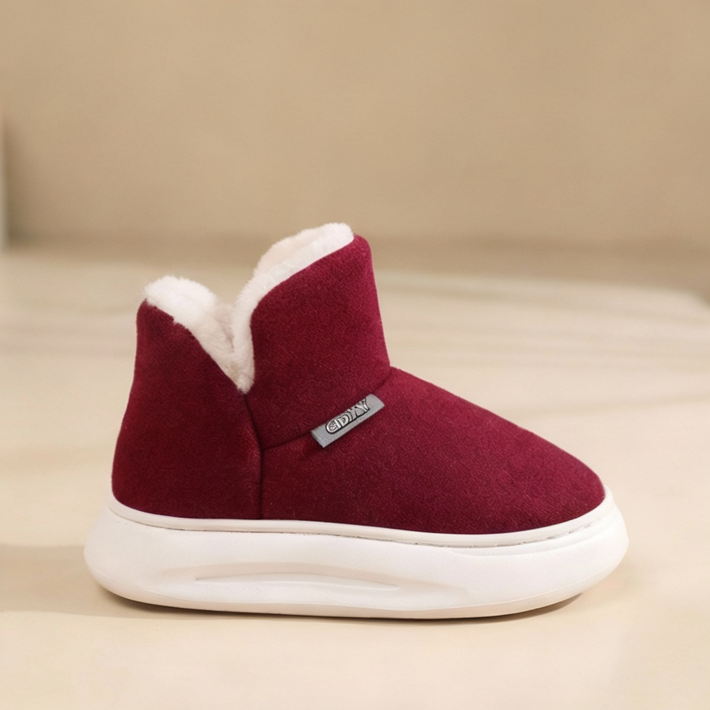 Botines de Casa Híbridos (In/Out) – Zapatillas Térmicas con Suela Resistente