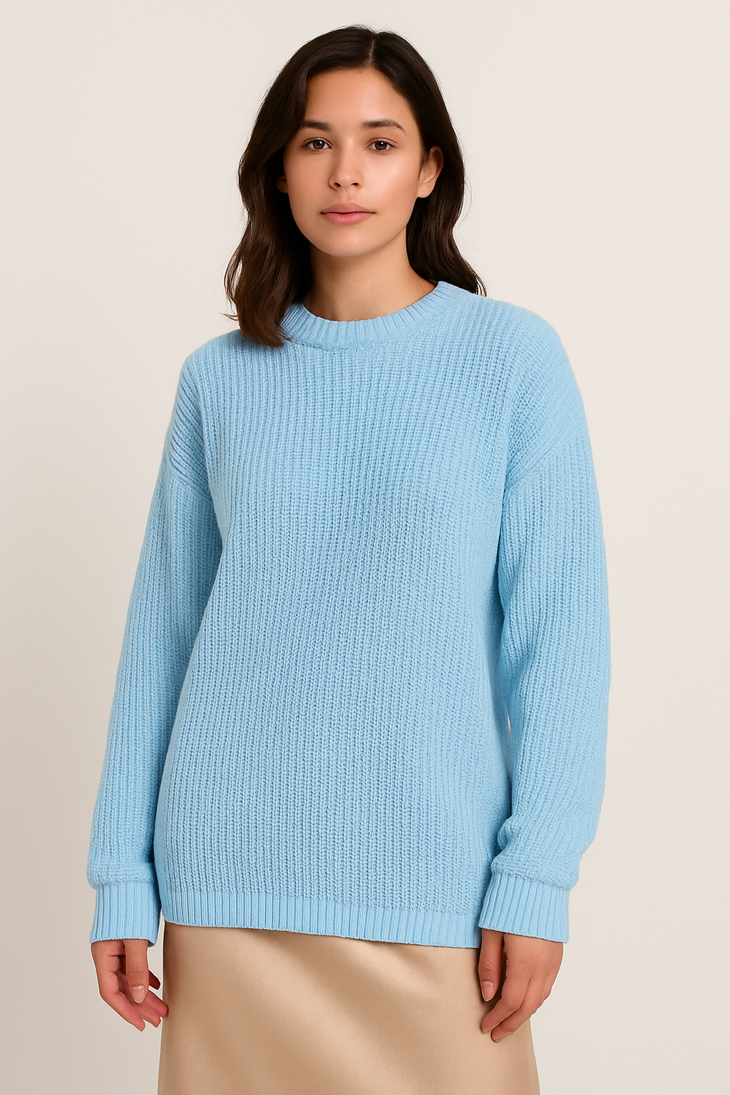 Jersey oversize para mujer – comodidad suave y elegancia nórdica