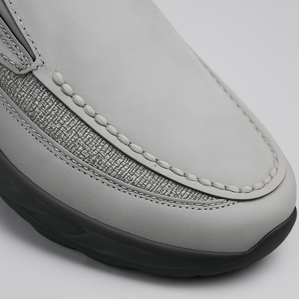 Herre loafers i åndbart læder – komfort & klassisk stil