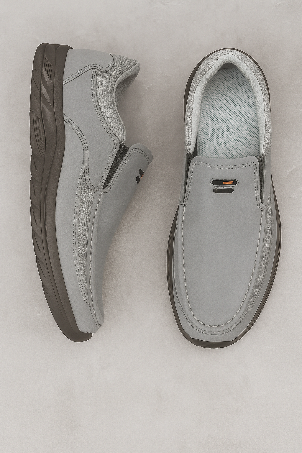 Herre loafers i åndbart læder – komfort & klassisk stil