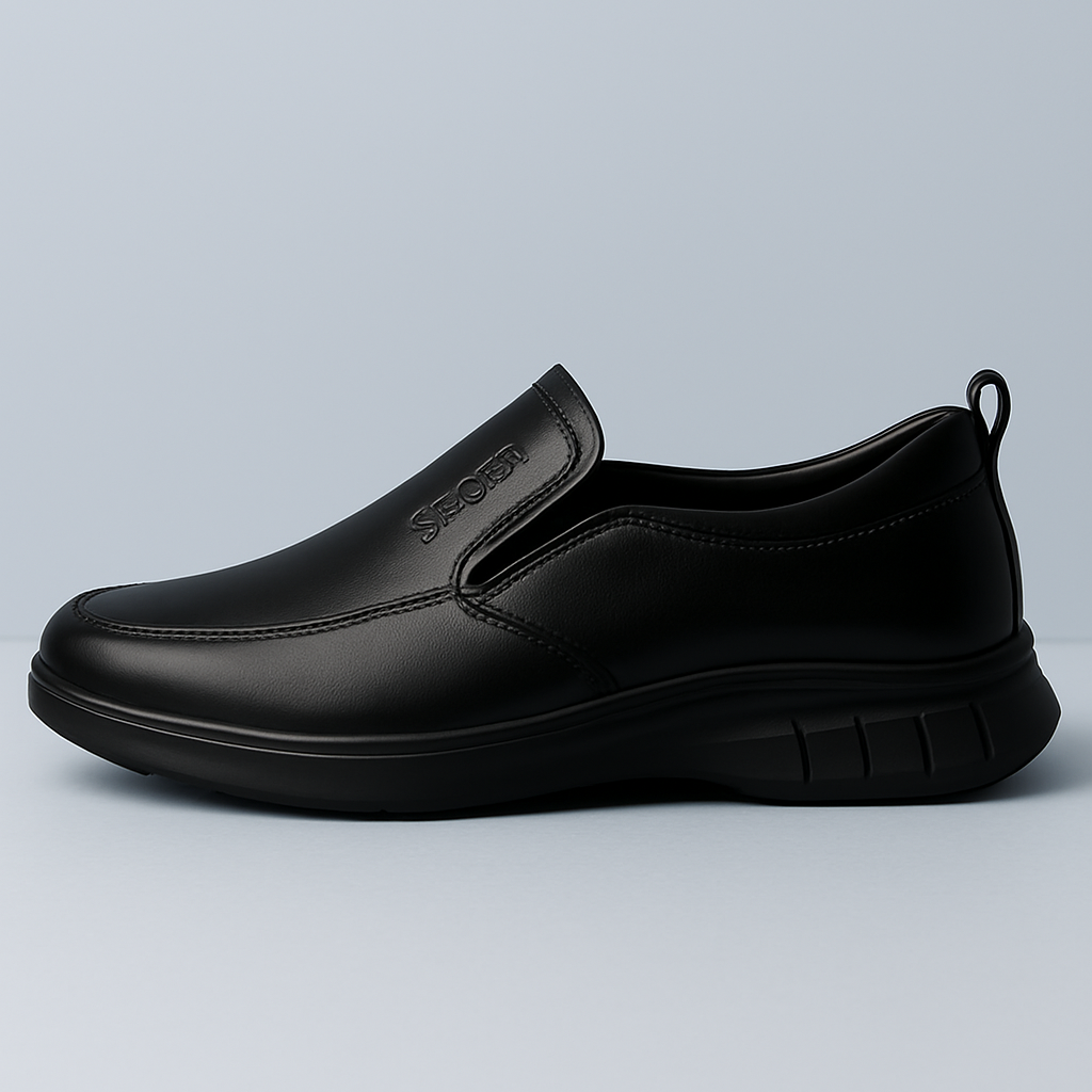 Herre loafers i PU læder – business & fritid komfor
