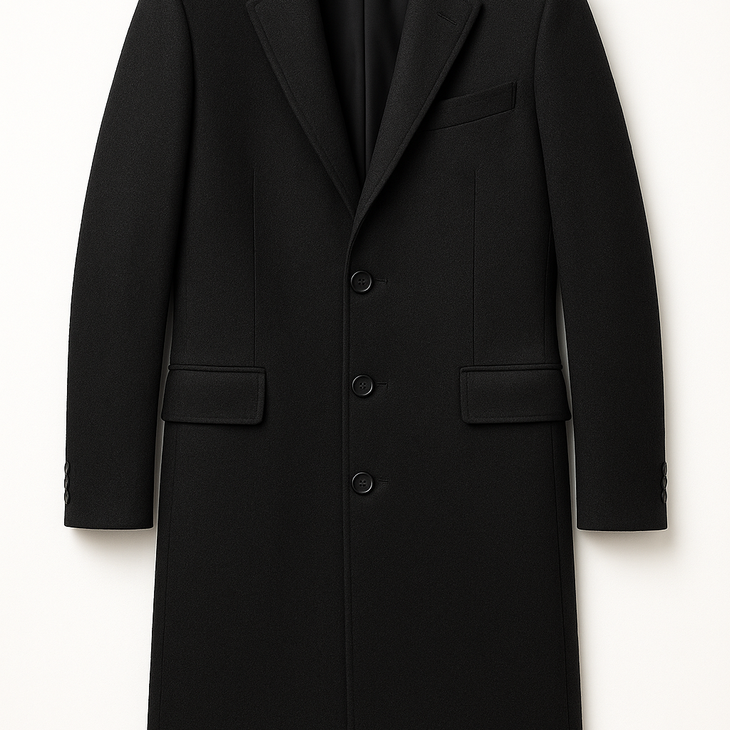 Abrigo de lana para hombre – elegancia clásica y diseño atemporal