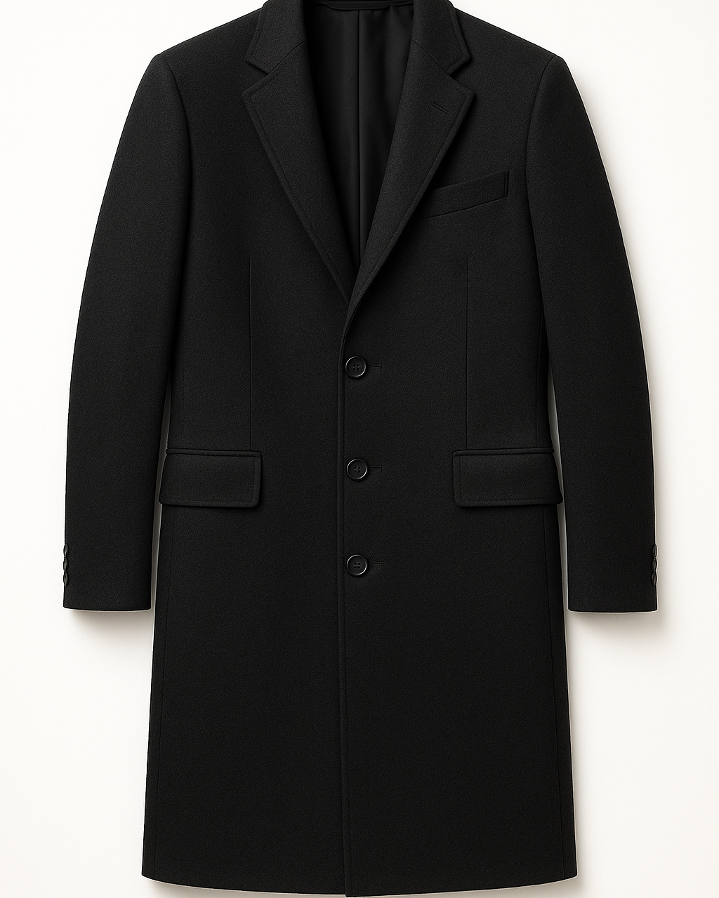 Abrigo de lana para hombre – elegancia clásica y diseño atemporal