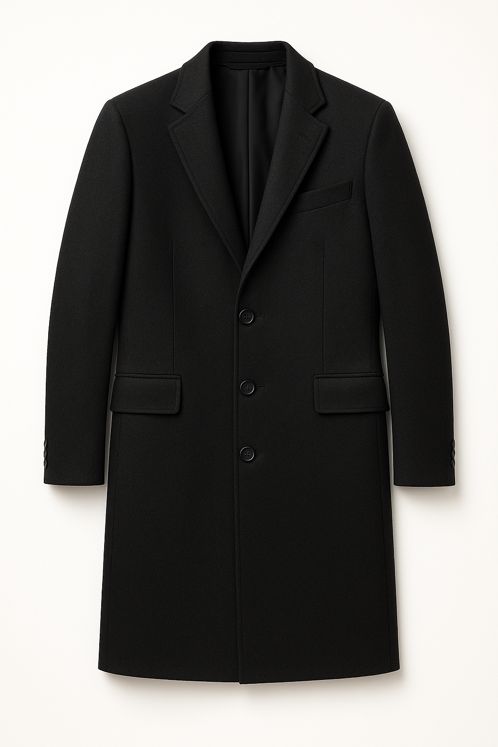 Abrigo de lana para hombre – elegancia clásica y diseño atemporal