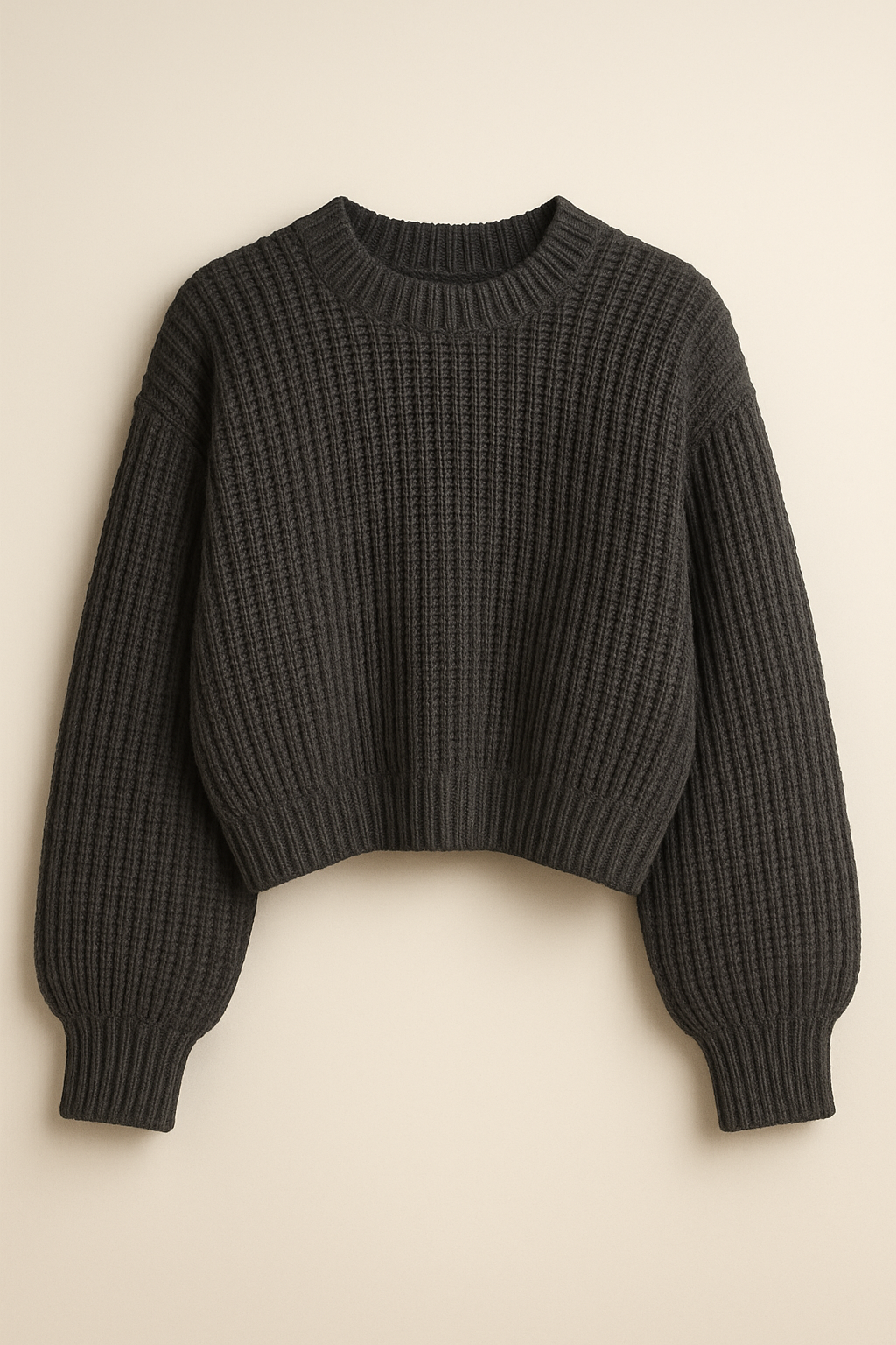 Chunky high-neck sweater – oversized komfort & tidløs stil