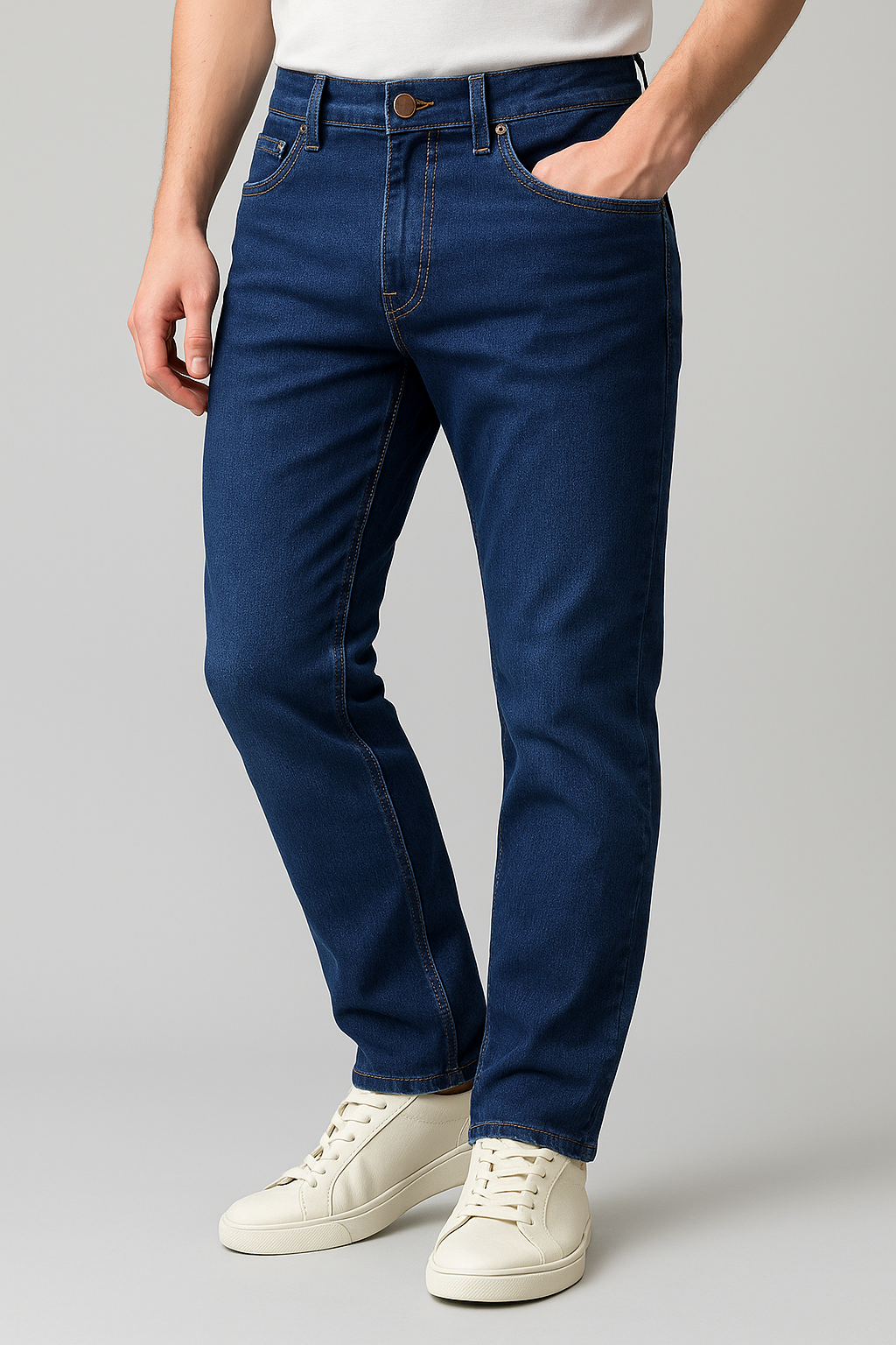 Herre slim fit jeans – moderne stil og ultimativ komfort