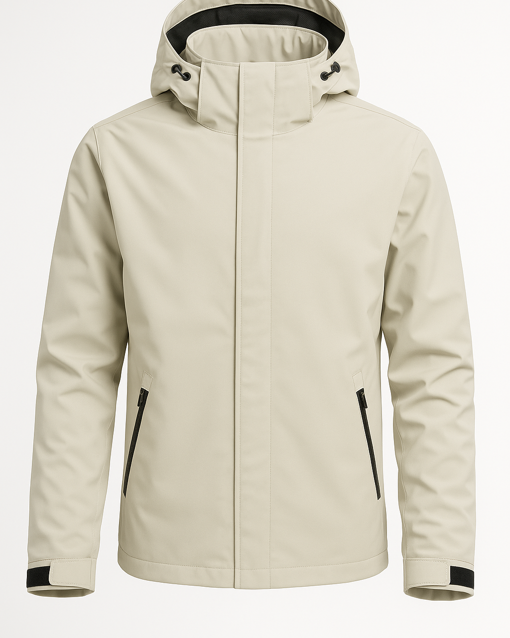 Chaqueta impermeable para hombre con capucha – ligera, cortaviento y estilo urbano