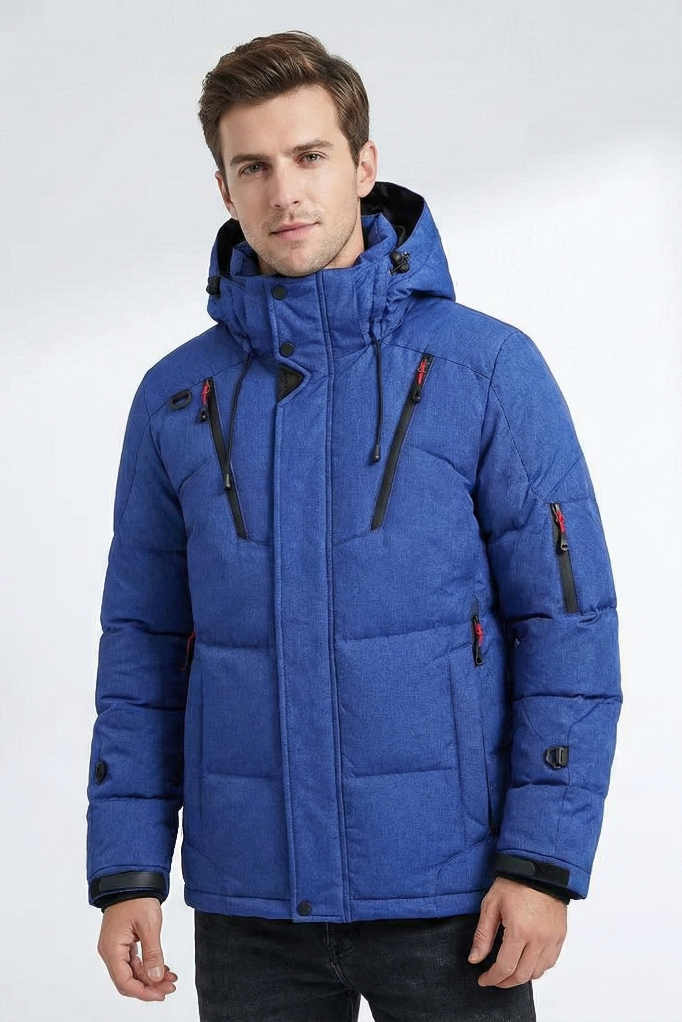 Parka Outdoor Masculina – Diseño Acolchado y Resistente