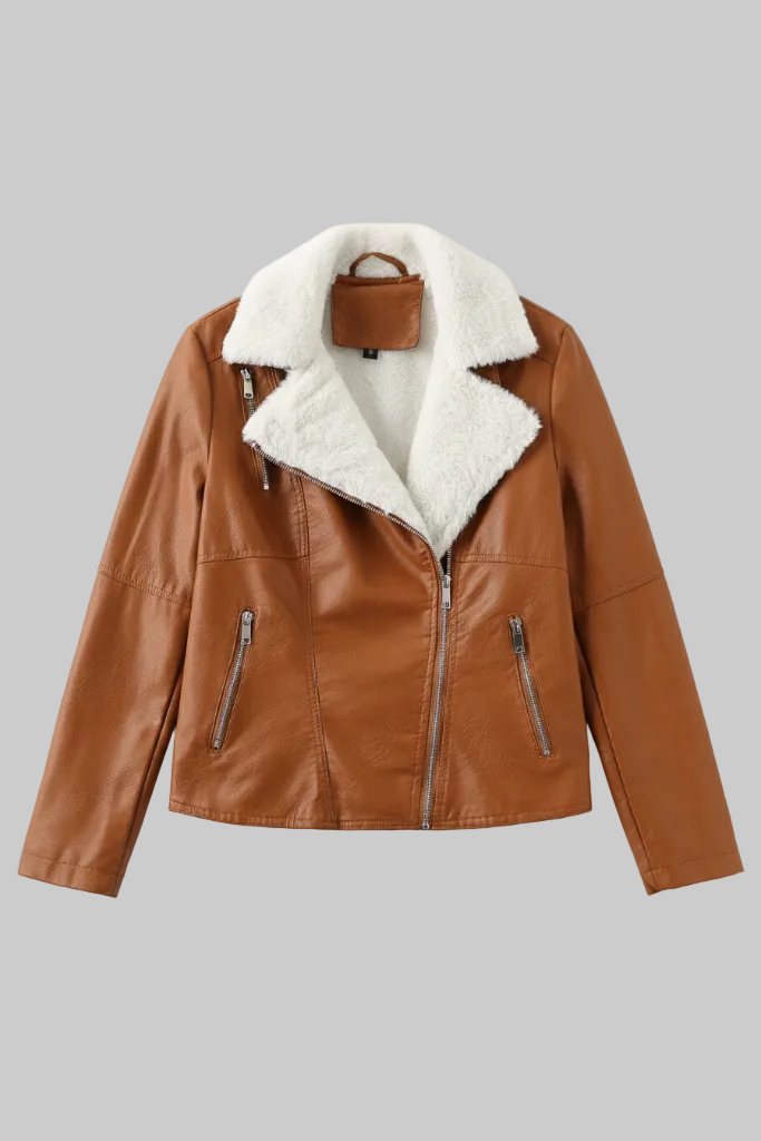 Cazadora Biker Estilo Suave