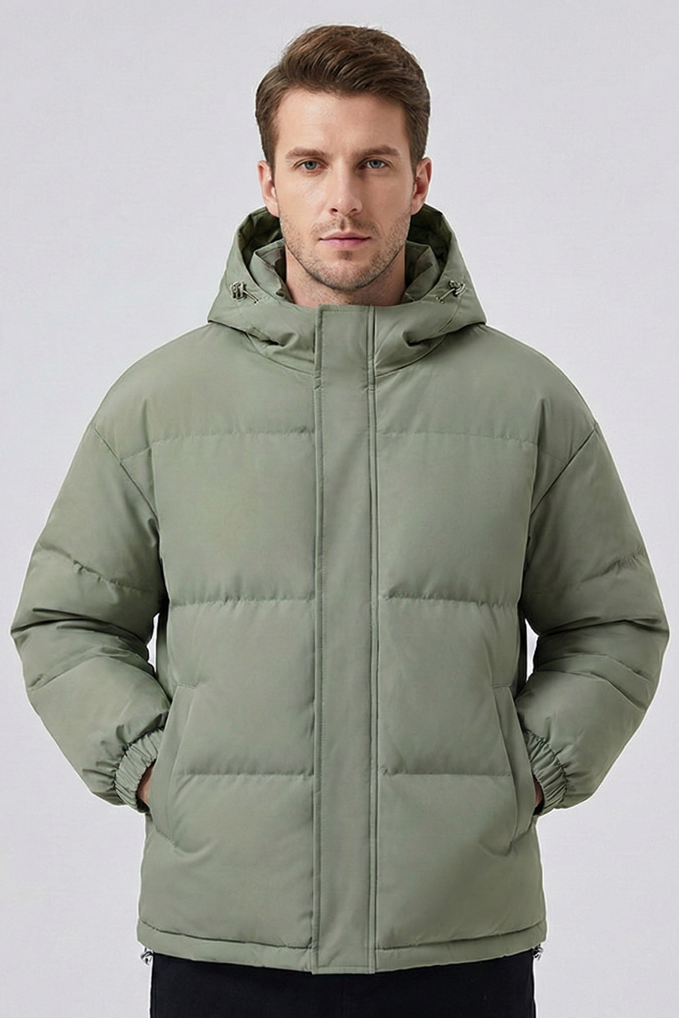 Chaqueta Puffer Estilo "Bread" – Abrigo Oversized de Volumen Extra