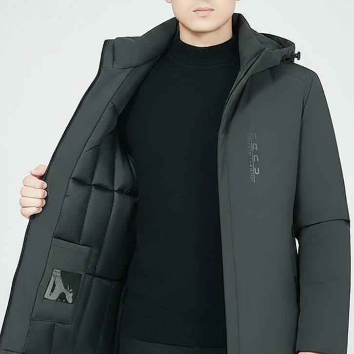 Oslo Parka Ligera Hombre | Abrigo Acolchado de Diseño Clásico