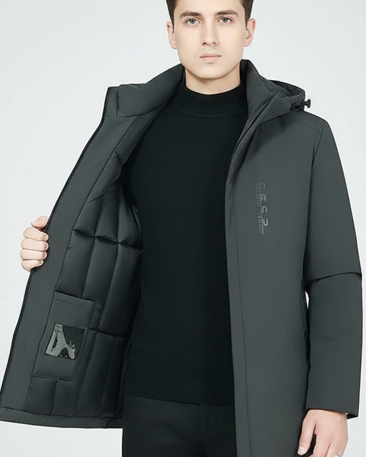 Oslo Parka Ligera Hombre | Abrigo Acolchado de Diseño Clásico