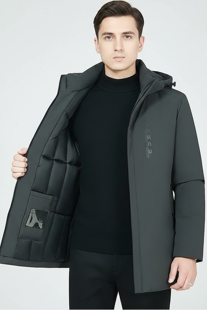 Oslo Parka Ligera Hombre | Abrigo Acolchado de Diseño Clásico