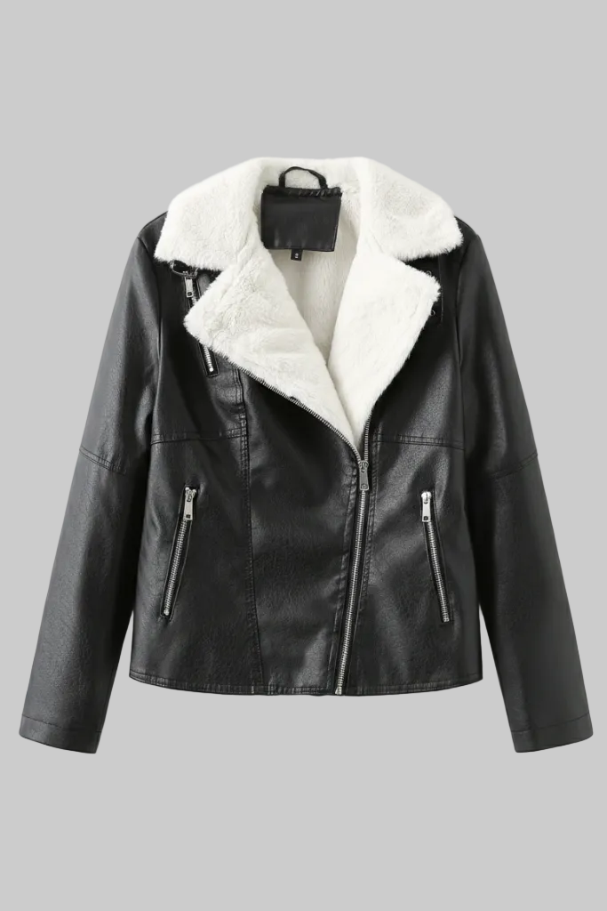 Cazadora Biker Estilo Suave