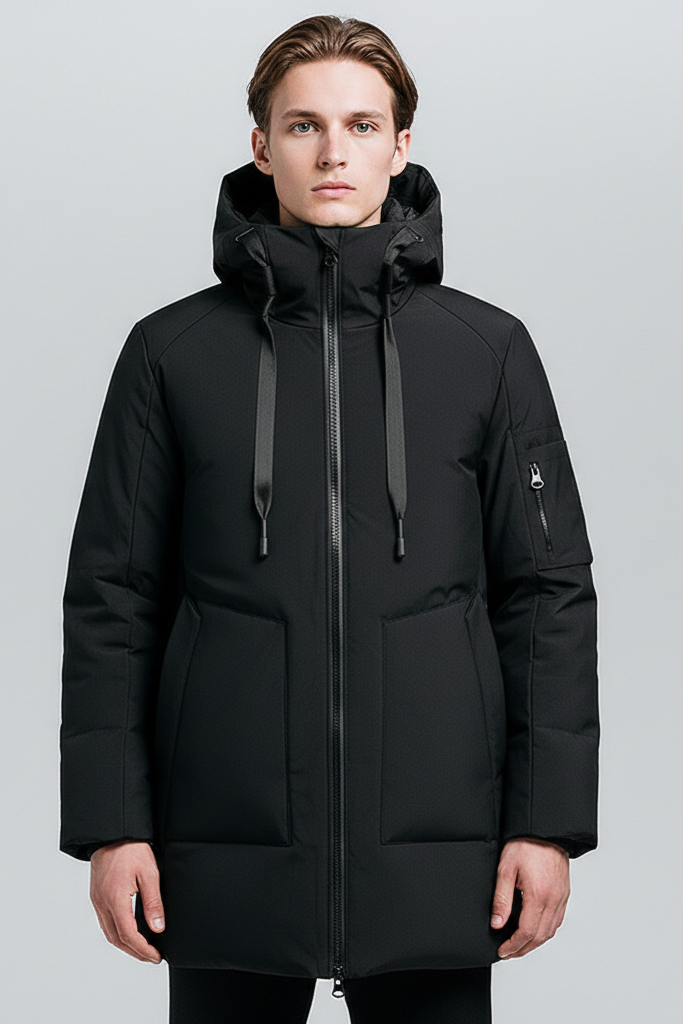 Berlin Parka de Entretiempo | Abrigo Urbano con Bolsillo en Manga