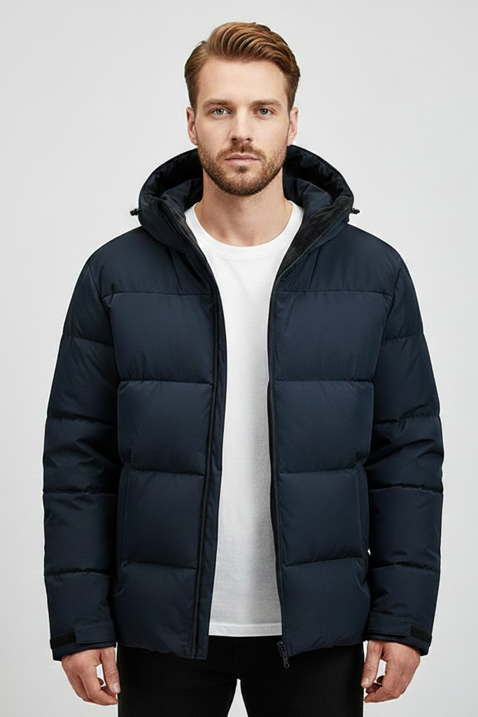 Yukon Chaqueta Invierno Hombre | Plumífero Térmico con Puños Ajustables