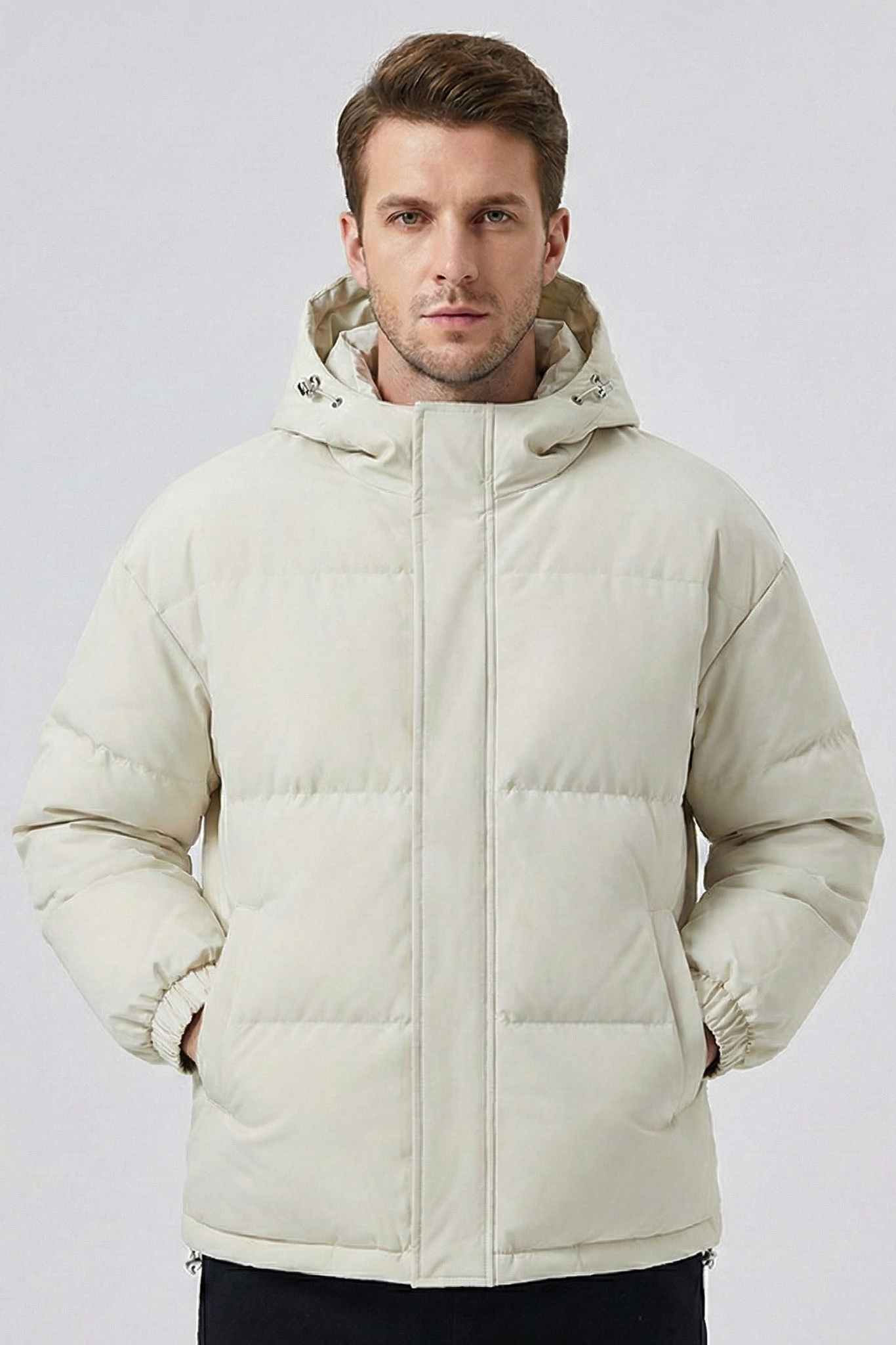 Chaqueta Puffer Estilo "Bread" – Abrigo Oversized de Volumen Extra