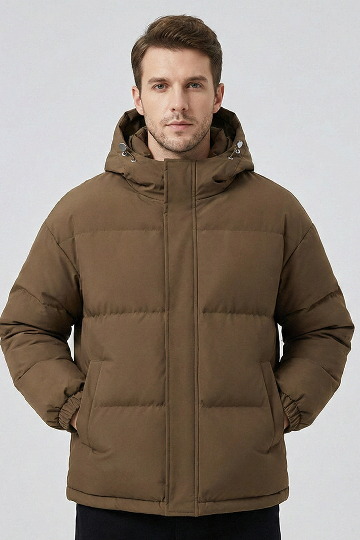 Chaqueta Puffer Estilo "Bread" – Abrigo Oversized de Volumen Extra