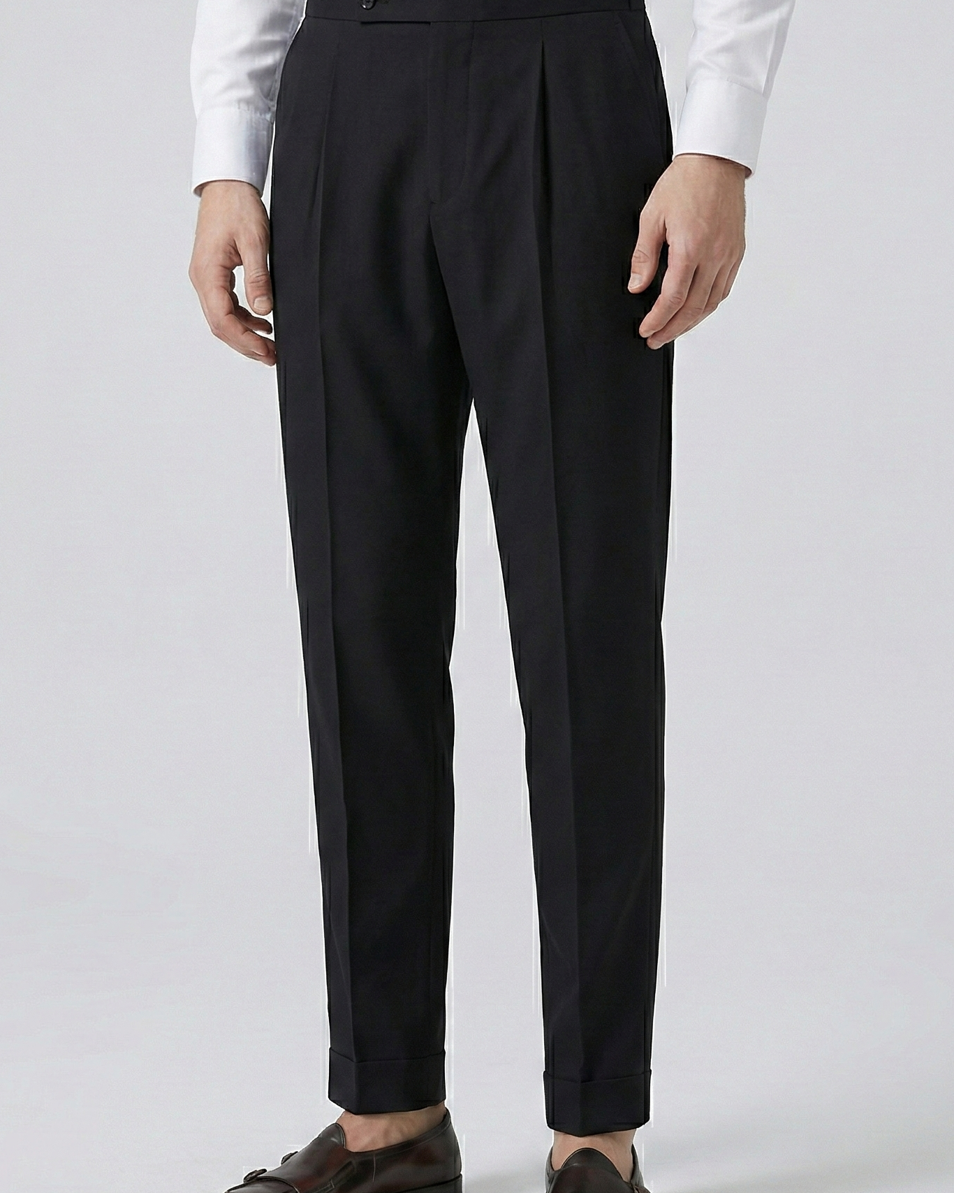 Pantalón Sartorial con Ajustadores Laterales – Estilo "Old Money" de Cintura Alta