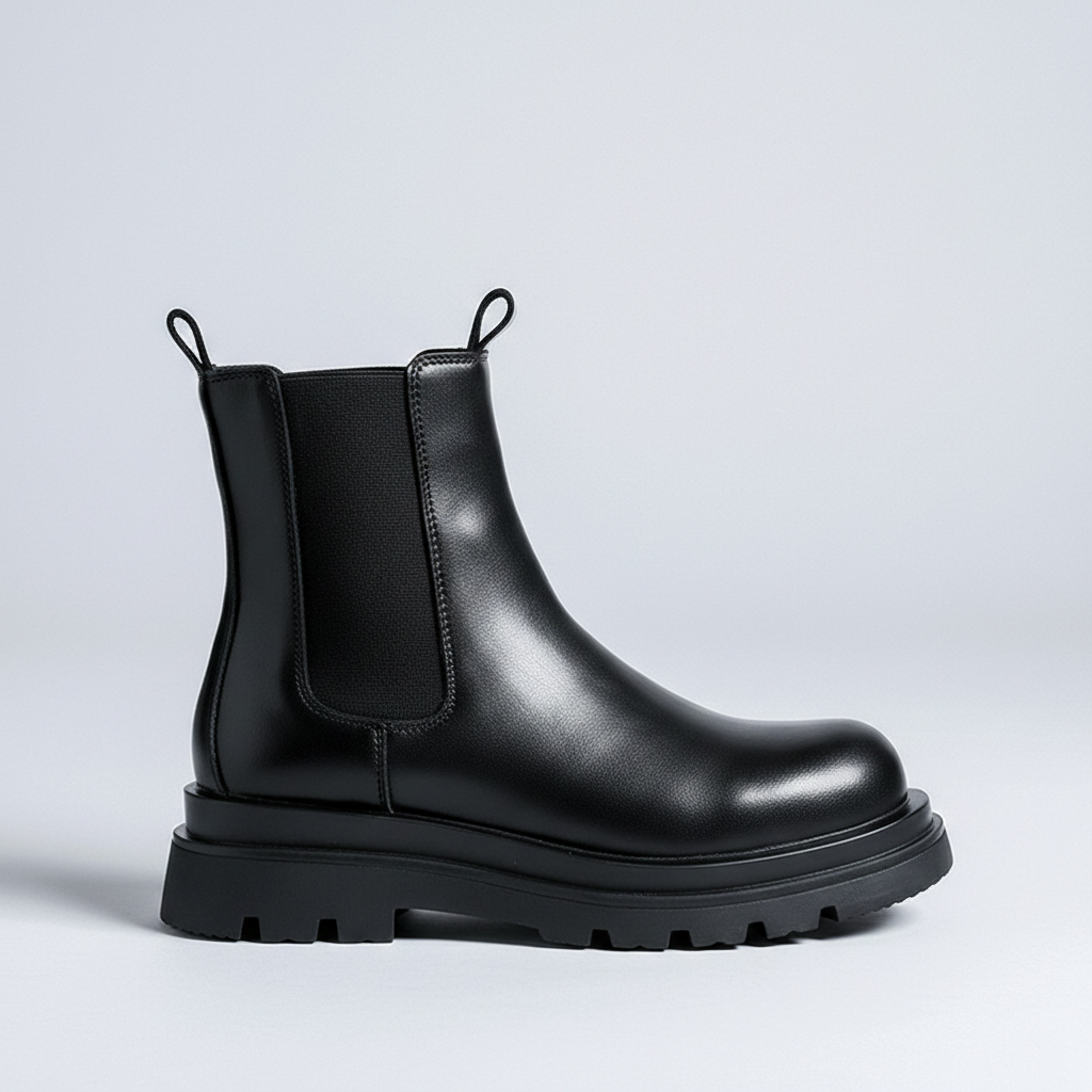 Botas Chelsea "London" con Suela Track – Estilo Británico Robusto