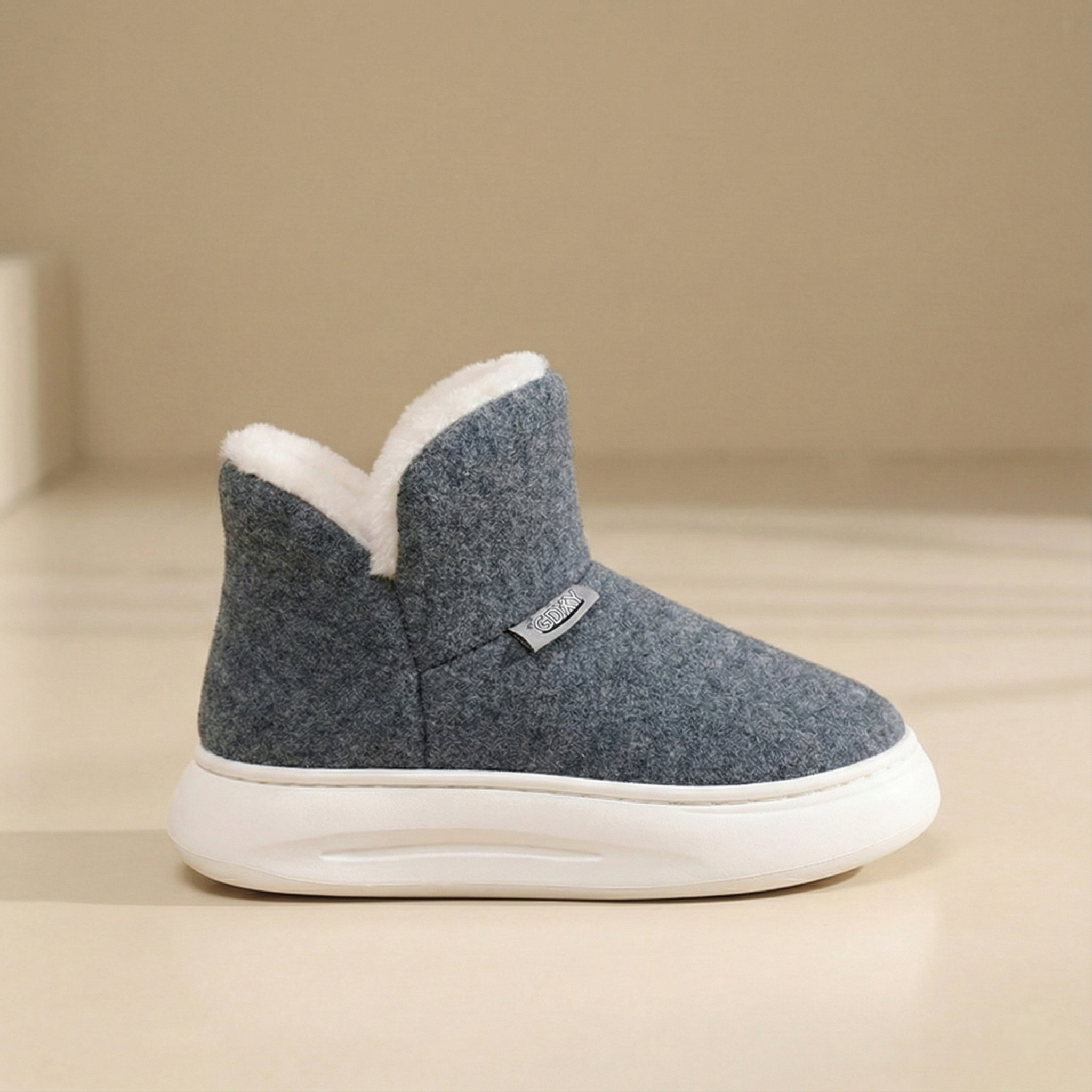 Botines de Casa Híbridos (In/Out) – Zapatillas Térmicas con Suela Resistente